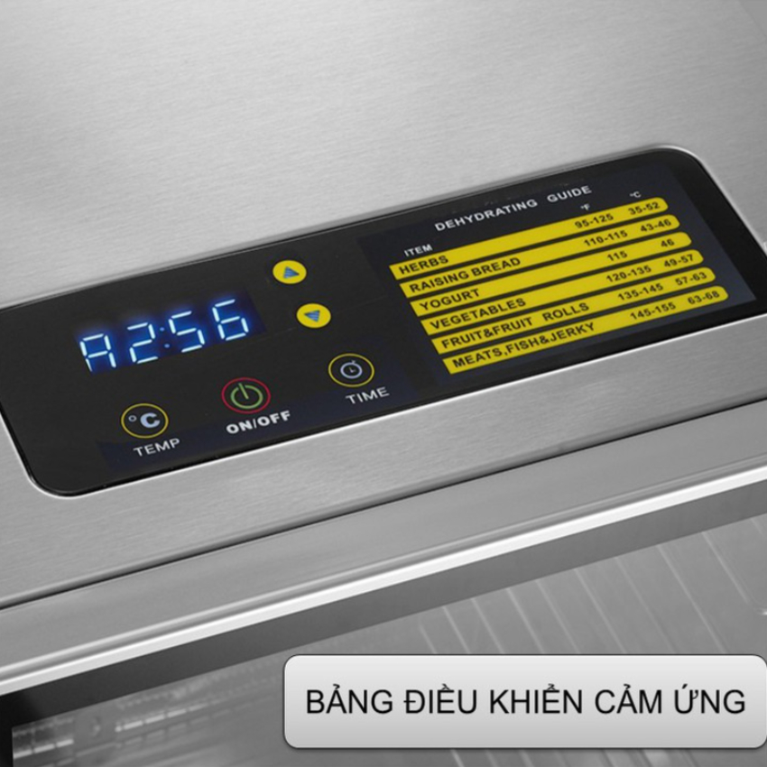 Máy sấy thực phẩm chuyên nghiệp ST-06 dung tích 45 lít, 12 khay, Thương hiệu Septree Mỹ, 800W - Bảo Hành 12 Tháng