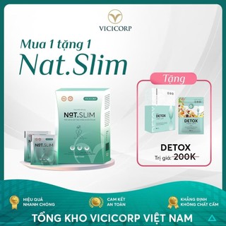 Giảm cân nat slim chính hãng -hộp 30 viên