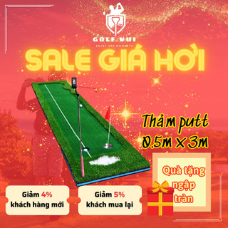 Thảm tập golf, Thảm tập putt 0.5m x 3m
