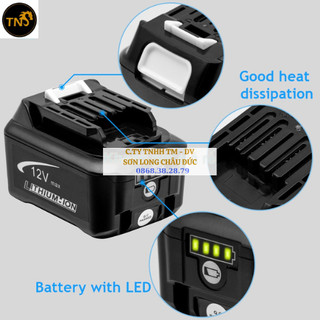 Pin Makita 12V max  nhận sạc zin