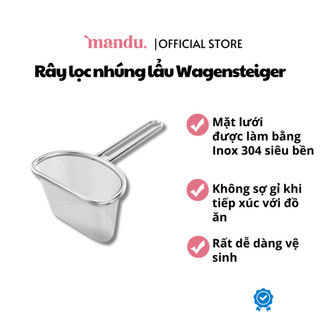 Rây lọc nhúng lẩu inox 304 cao cấp Wagensteiger, tiện lợi, đa năng, an toàn