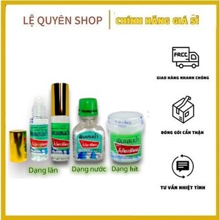 Dầu núi poy sian dạng lăn thái lan 5cc / tinh dầu bạc hà