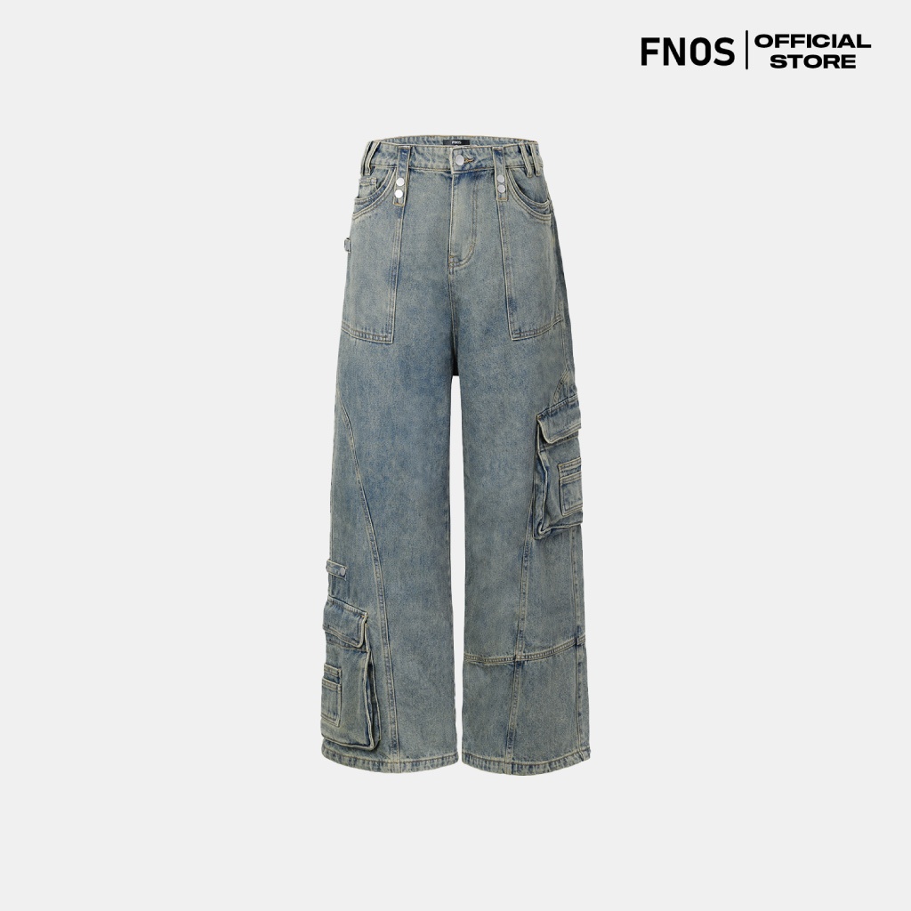 FNOS | QUẦN CARGO JEAN VIDA ESTATICA DINOSAUR BLUE - ERG10