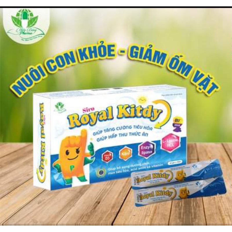 Vitamin Royal Kitdy Tăng cường dưỡng chất Tăng sức đề kháng Giảm tình trạg