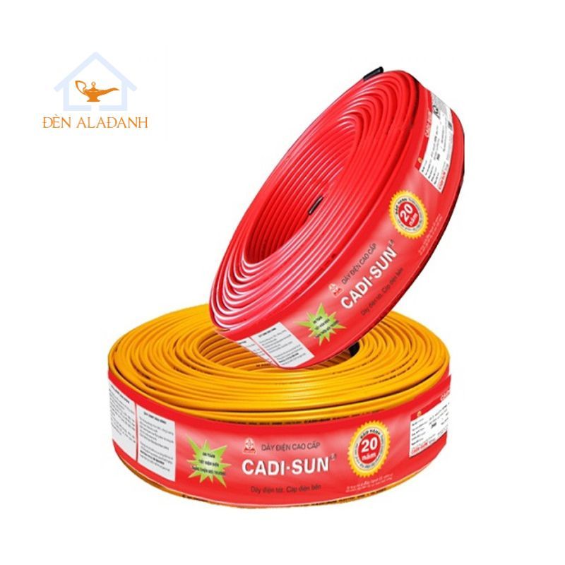 cuộn 100m Dây điện cadisun 2x0.75