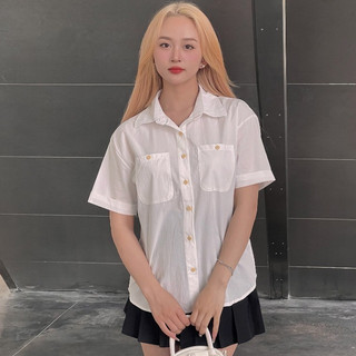 Áo sơ mi nữ 2 túi ngực Spring  Somi202/P5K1