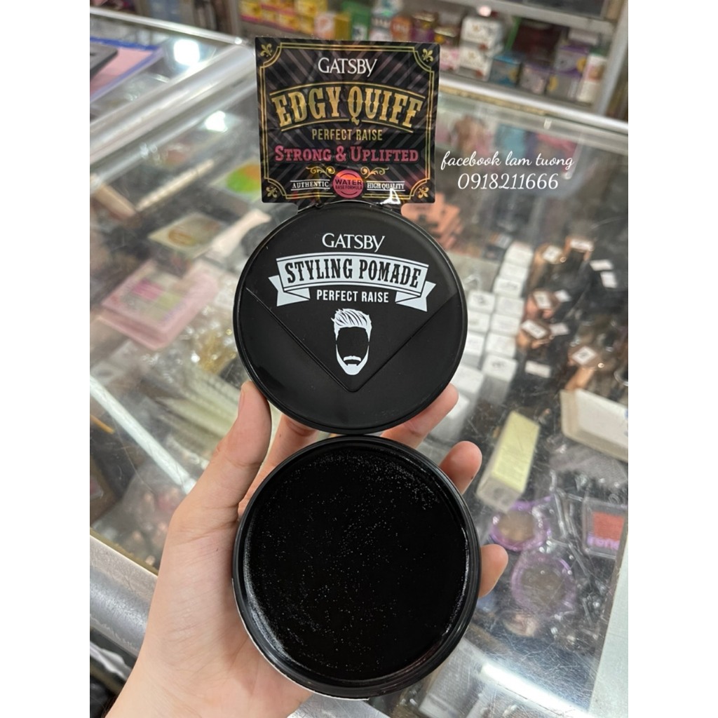 Wax Vuốt Tóc Gatsby Styling 75g
