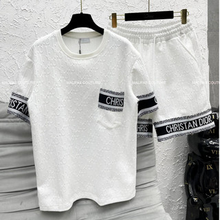 Set Quần Áo Nam Hè Dio Cộc Đơn Giản Chất Xốp Thông Thoáng Đủ Size , Bộ Nam Nữ Ngắn Tay Dập Vân Nổi Mặc ĐI chơi
