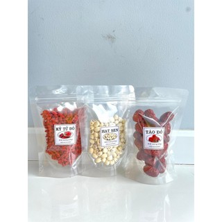 Combo Táo đỏ, Kỷ Tử, Hạt Sen  Hầm bồ câu, gà ác bồi bổ cơ thể cho bé, dùng được cho cả gia đình