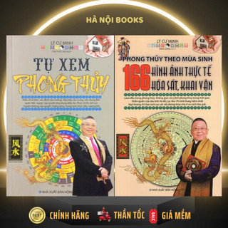 Sách - combo 2 cuốn tự xem phong thủy + phong thủy theo mùa sinh - minhlam