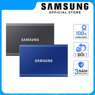 Ổ cứng di động ssd samsung t7 portable usb 3.2 gen 2 500gb| 1tb| 2tb; tốc độ đọc/ghi 1050mb/s 1000mb/s