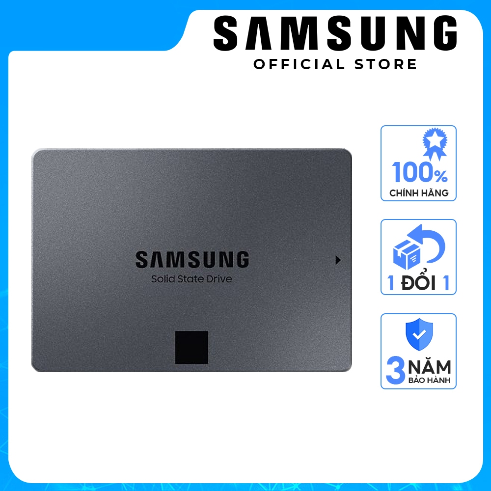 Ổ cứng gắn trong SSD Samsung 870 QVO 4TB I 8TB 2.5 inch SATA 3Tốc độ đọc/ghi 560MB/530MB/s