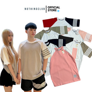 Áo Thun T.hom B.rowne Tay Phối 4 Sọc Nhiều Màu 100%cotton | NothingClub