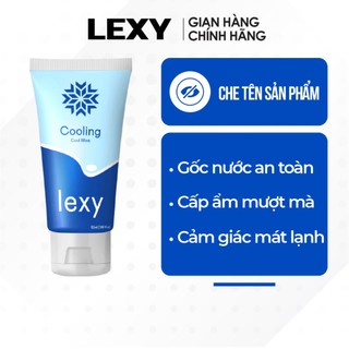 Gel bôi trơn bạc hà mát lạnh Lexy Cooling chai 55ml | SHELL CHÍNH HÃNG