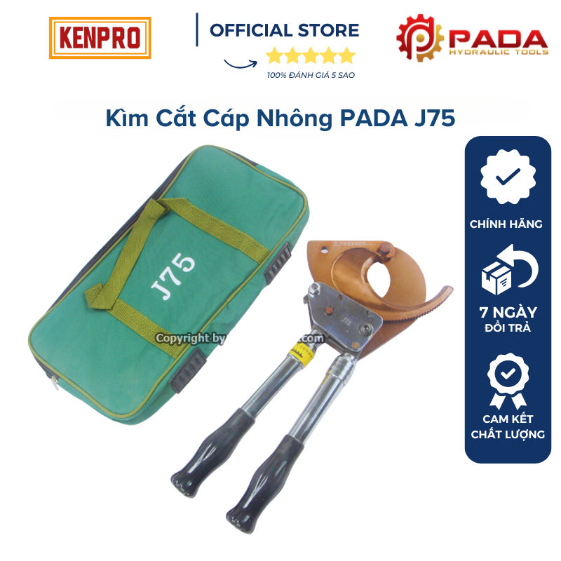 Kìm Cắt Cáp Nhông PADA J75