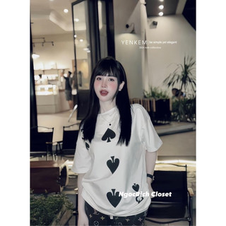 Áo phông 3 bích thêu nổi siu hot