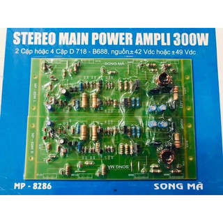Bo công suất amply 8 sò 300w song mã 8286