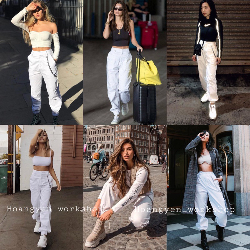 COBAIN PANTS - quần kaki thun bo chân