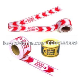 Cuộn dây rào cảnh báo khu vực cấm vào lõi giấy khổ 8cm