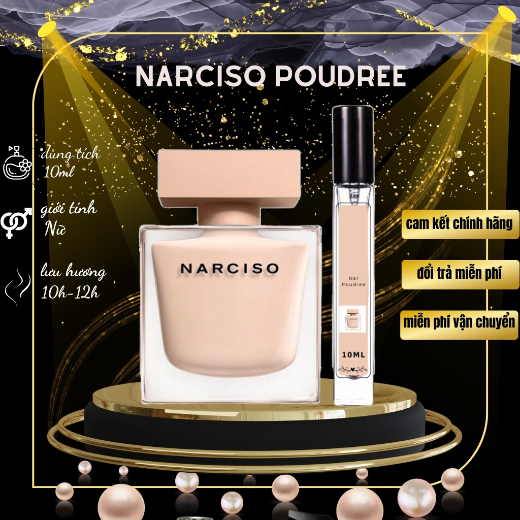 Nước hoa Narciso Poudree EDP 10ml - LYLY'S PERFUME.. ! .