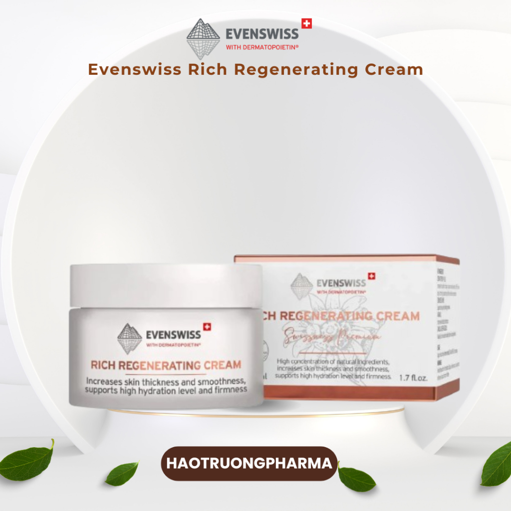  Kem dưỡng Evenswiss Rich Regenerating Cream 50ml