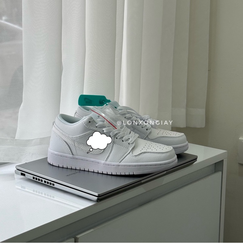 GIÀY THỂ THAO  allwhite bản chuẩn