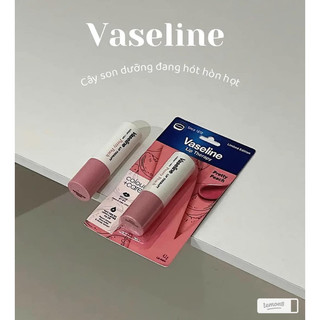 Son dưỡng môi vaseline màu 04 pretty peach siêu xinh