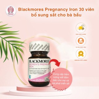 Viên sắt bầu blackmores pregnancy iron