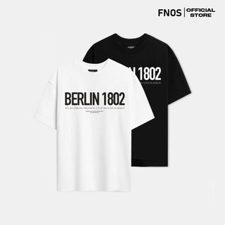 Áo Thun Unisex Form Overfit FNOS BERLIN OVERFIT TEE TSG 100% Cotton - Local Brand Chính Hãng