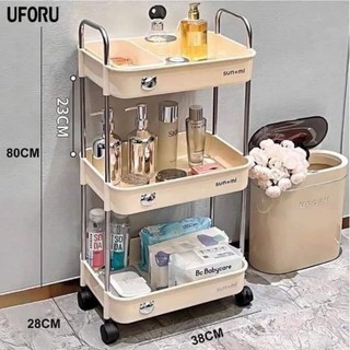 Kệ để đồ 3 tầng có bánh xe