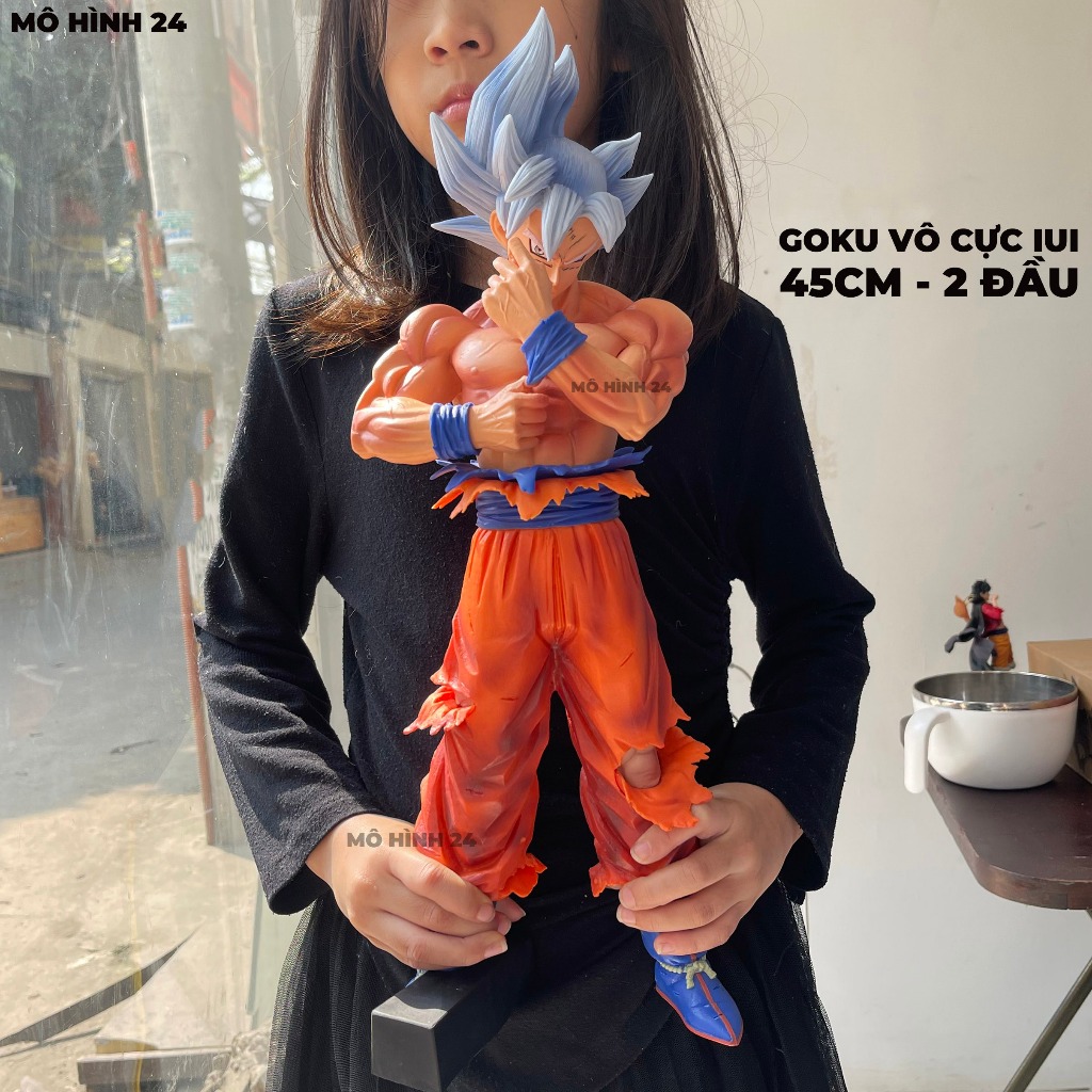 [CAO 45CM] Mô hình nhân vật Son Goku IUI Vô cực 45cm figure UI dragonball dragon ball ultimate ngầu 24group INFINITE