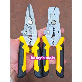Kìm Cắt Dây Đa Năng 3 Trong 1 Buddy Ba0143 Và Ba0144, Rur R2350, Cắt Cáp, Tuốt Dây, Bấm Cos
