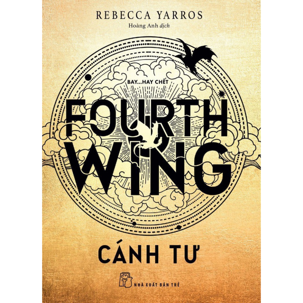 Sách - Fourth Wing: Cánh Tư (Tác giả: Rebecca Yarros)