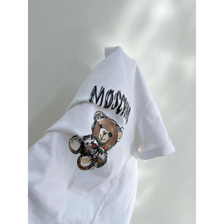 Áo thun Moschino siêu sịn, chất liệu Cotton cao cấp mềm mịn -198
