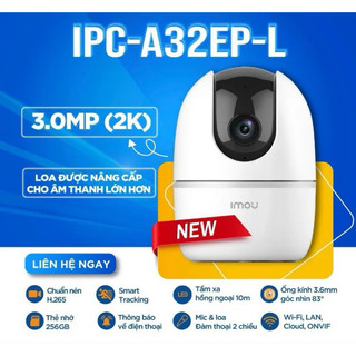 Camera IMOU A32EP 3MP , camera C22EP 2MP , Camera A22EP  2MP 2.0 Ranger 2 kèm 64G hãng