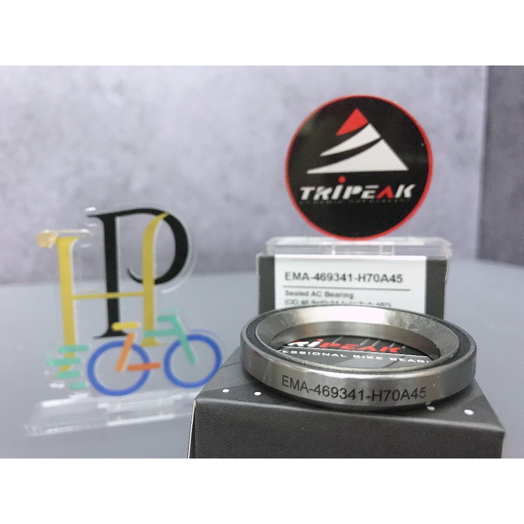 (HS-026) 46.9x34.1x7mm, 45°/45° Bạc đạn chén cổ Headset Steel Bearing