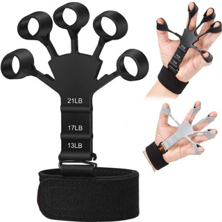 Dụng Cụ Tập Cơ Tay GRIPOW Bằng Silicone, Đồ Tập Cơ Ngón Tay Cẳng Tay Phục Hồi 6 Mức Độ Kháng Lực