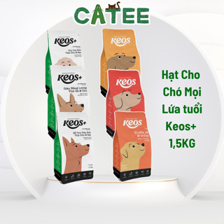  Thức Ăn Hạt Cho Chó Mọi Lứa Tuổi Keos 1,5Kg 