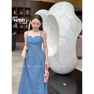 Đầm Jean Dây