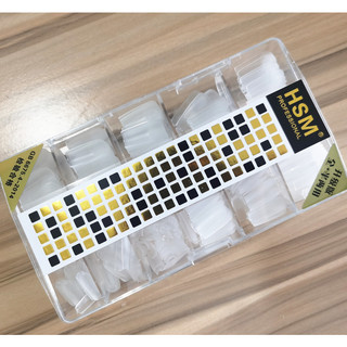 Móng úp tay HSM nhám trong đủ form sử dụng trong làm nails