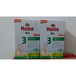 (Date mới nhất) Sữa hữu cơ Holle dê (Từ số 1 đến số 3), hộp 400g