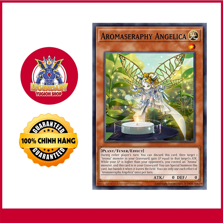 [Thẻ Bài Yugioh Chính Hãng] Aromaseraphy Angelica