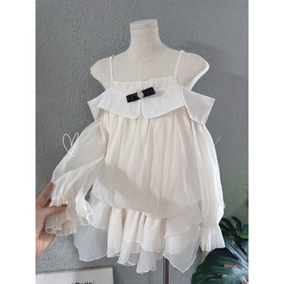 ĐẦM NUDE DÂY RỚT VAI KÈM TAG