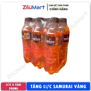 Nước tăng lực Samurai vàng loại 390ml