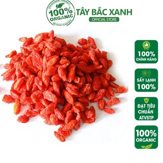 Kỉ tử đỏ sấy khô tự nhiên hàng loại 1 tây bắc xanh