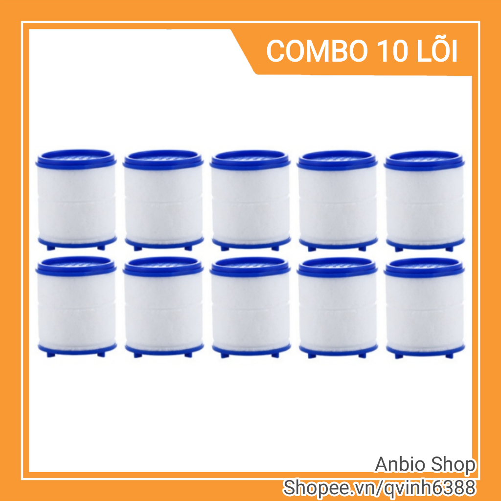 Combo 10 lõi lọc thay thế đầu lọc nước tại vòi