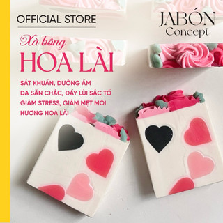 Xà Bông Organic 100gram Tinh Dầu Hương Lài Dưỡng Ẩm Tự Nhiên Jabón Concept