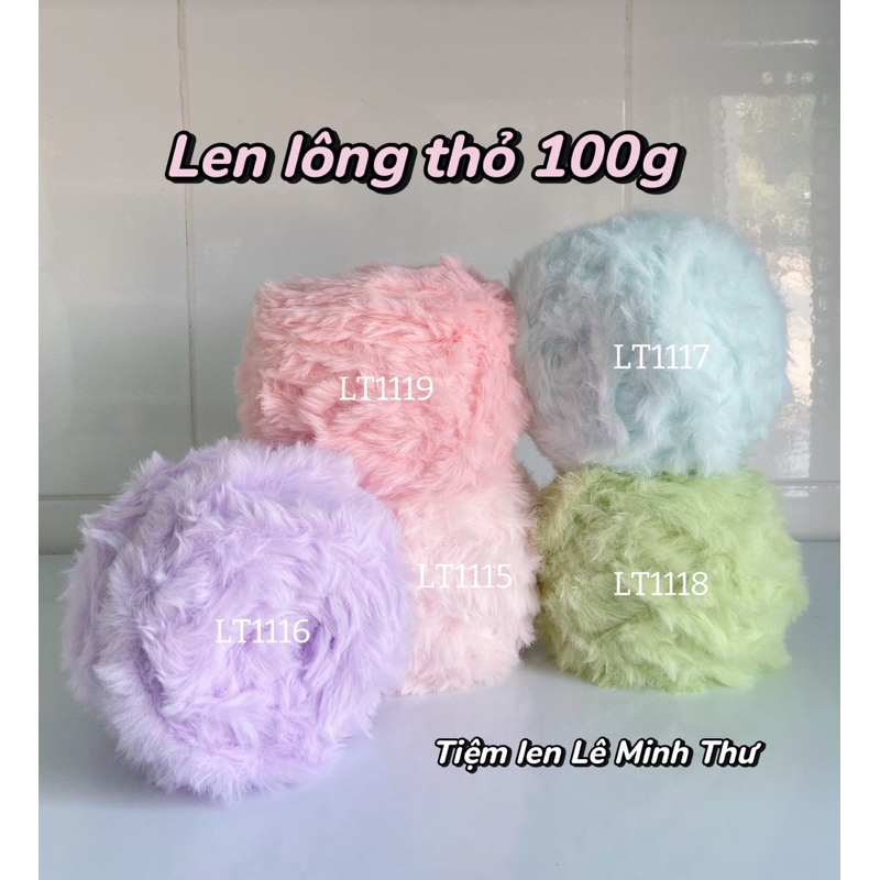 Len lông thỏ 100g
