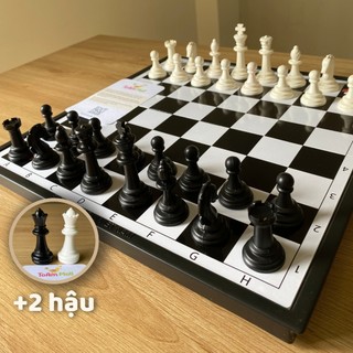 CỜ VUA QUỐC TẾ 1 -  BÀN CỜ LỚN CÓ NAM CHÂM 31cm * 31cm - Made in Vietnam