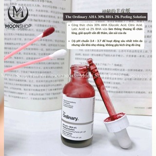 THE ORDINARY AHA 30% + BHA 2% PEELING SOLUTION